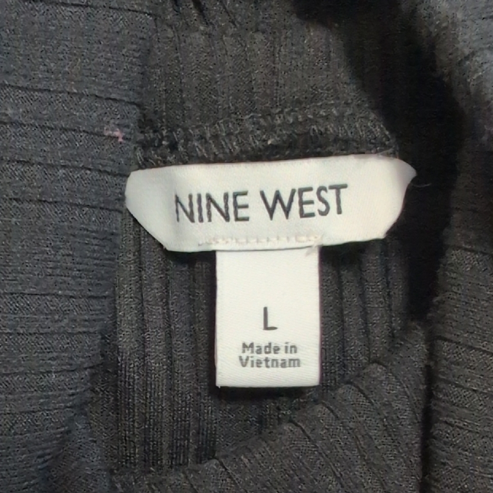 Nine West Black Sleeveless Midi Dress - Picture 2 of 6